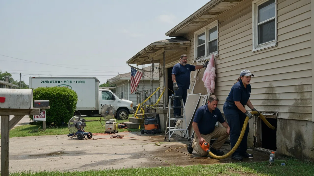 Water Damage Repair in Freetown, IN near me